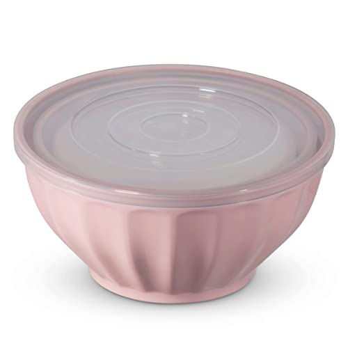 Godinger Mixing Bowls With Lids, Plastic Nesting Bowls Set, Storage Bowls, Microwave Safe Mixing Bowl Set, 3 Bowls 3 Lids #TOP2