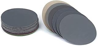 Round Water Wet Dry Sanding Discs Grit 1000/1200/1500/2000/2500/3000 Hook and Loop Sandpaper Disk Sand Sheet 30pcs/Lot 150mm 6inch Assorted Set
