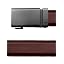 35mm Gun Metal Buckle & Chocolate Brown Leather