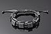 Keled Rocks Shungite Bracelet - Arachne Black - for Grounding - when Worn absorbs the influenses from electronic Gadjet - Real Shungite Stone Type II - Comes wich Certificate