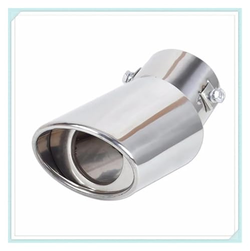Tuyau d'échappement et embout de silencieux rond en acier inoxydable pour BMW F15 E71