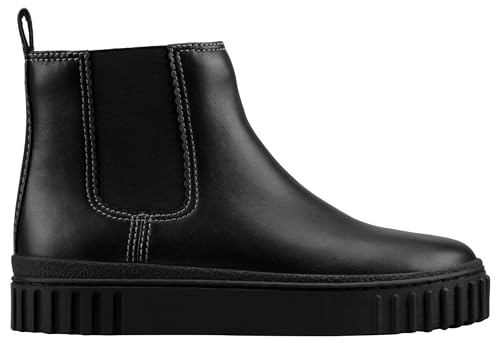 Bottines noires Clarks Mayhill Top en cuir souple taille 39.5 pour femme