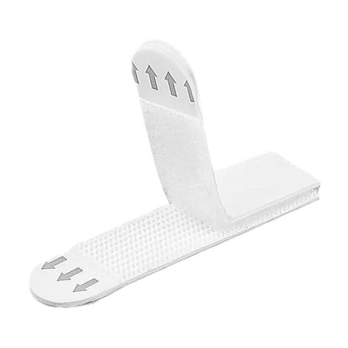 Voyoo 72 Streifen (36 Paare) Bild hängende Streifen Heavy Duty, keine Nägel Fotorahmen Aufkleber, für glatte Oberflächen wie Glas, Metall (16 x 70mm)