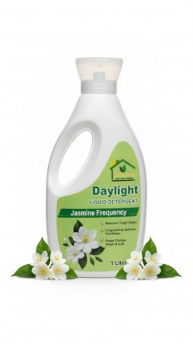 Image of Daylight India Liquid Detergent Combo Pack 2 Liter | Premium Laundry Cleaner with Jasmine Freshness | Tough on Stains, Safe on Skin