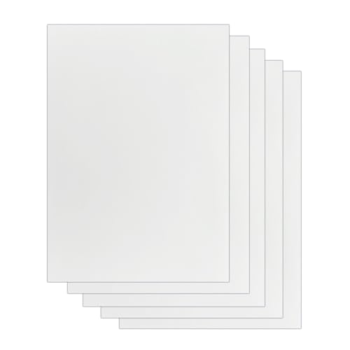 TaleMoon Carta Olografica Adesiva, Carta Olografica Trasparente a4 (210 x 297 mm), 4 Disegni, per Foto Scrapbooking Artigianato Decorazione（Chiaro）