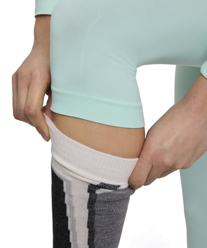 Image of Falke Women's Warm 3 /4 Tights 3 /4 Sport Tights Base Layer Bottom, Thermal Underwear, 1 Pair