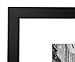 Americanflat 11x13 Picture Frame with Shatter-Resistant Glass - Use as 8x10 Frame with Mat or Display 11x13 Photo Without Mat - Signature Collection - Picture Frames for Wall Display - Black