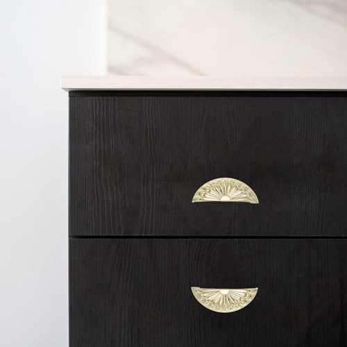 Poignées d'armoire dorées 76mm pour relooker une commode ancienne avec élégance