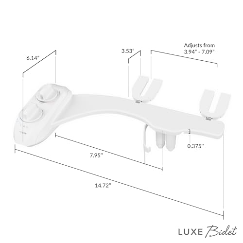 Luxe Bidet NEOPLUS185SWW Neo 185 Plus - Only Patented Bidet Attachment thumb #8