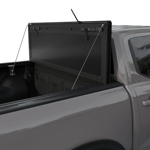 Image of Tutel Low Profile Hard Shell Flip-Up Truck Bed Tonneau Cover|Fits 2015-2026 Ford F-150 6.5' Bed (78 inch) - TTLTMLPFU017