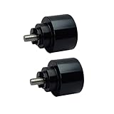 JCSUMRID Motorcycle Handlebar Bar End Cap Weight Slider CNC Aluminum Handle Bar Plug Replacement for Honda...