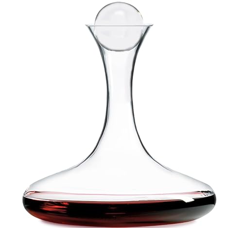 Large Wine Decanter | Hand-Crafted in Europe | 66 FL Oz...