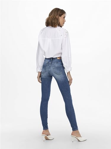 Image of ONLY Women's Mid Rise Skinny Jeans