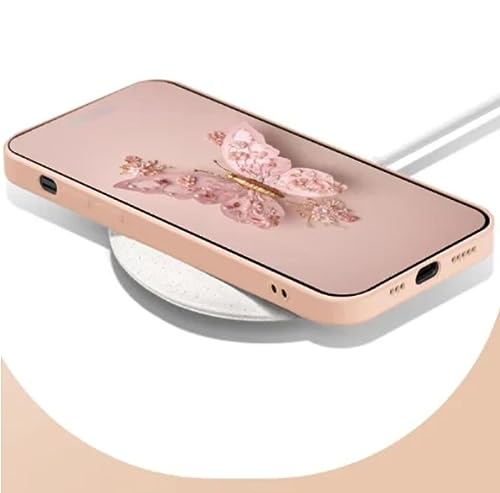 BJBXGDT Flat 3D Butterfly Pattern Glass Cover