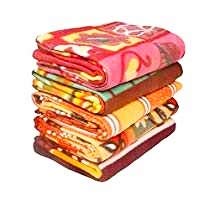 ELSTONE HOME Cotton Soft Touch Light Weight Double Bed Dohar Quilt Cover for Winter (Multicolour)
