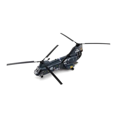 Helicóptero CH-46D Sea Knight juguete de aleación resistente para niños 1/72 5