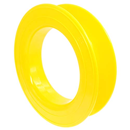 emma kites 9.5in YoYo Kite Reel Winder ABS Plastic Easy for Single Line Kites Large Delta Octopus Inflatable Kite Flying - Yellow Color