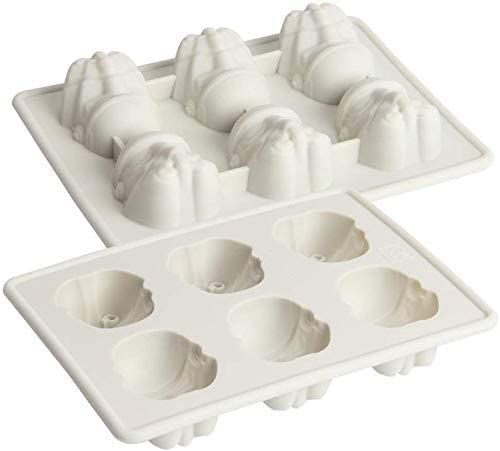 Forma Silicone Star Wars Gelo Chocolate 8 Unidades