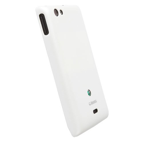 Krusell International COVXPERIAMIROWHITE Coque arrière pour Sony Xperia Miro Blanc