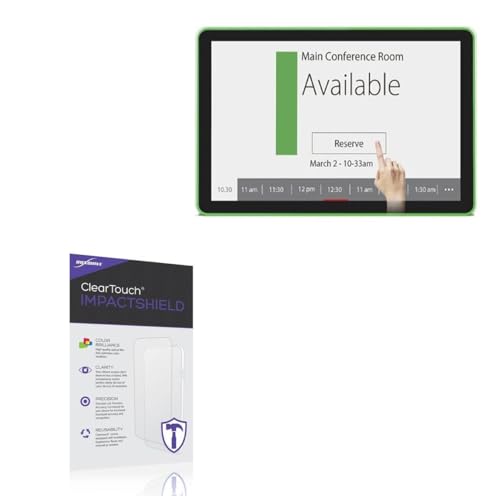 BoxWave Screen Protector Compatible With Geekland GK-1052PL-MR (10 in) - ClearTouch ImpactShield (2-Pack), Impenetrable Screen Protector Flexible Film