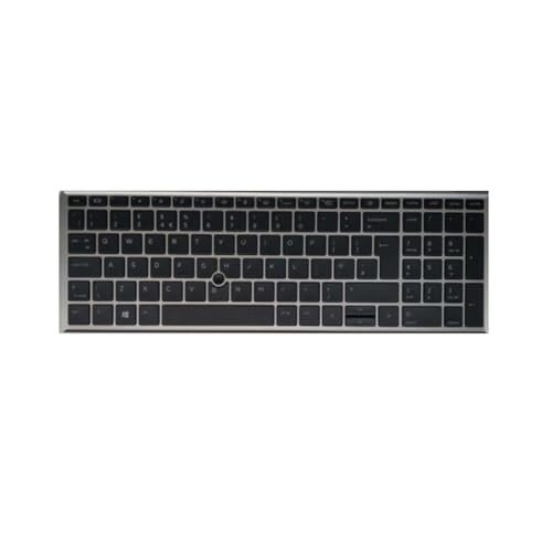 Teclado HP EliteBook 850 G8 repara fallos de escritura con este repuesto UK English negro