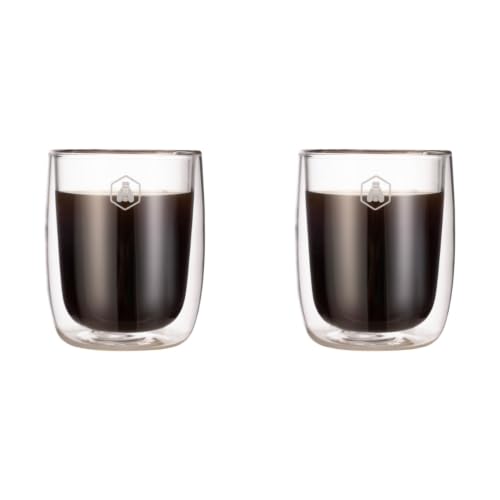 2 tasses à cappuccino double paroi - 250ml