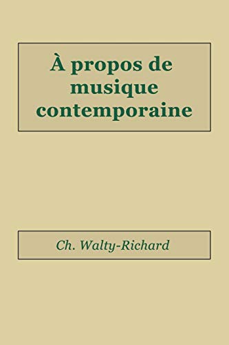 Photo de A propos de musique contemporaine