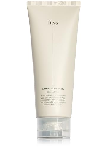 【肌へのご褒美】favs カーミングクレンジングジェル メイク落とし まつエクOK 毛穴 敏感肌 乾燥肌 8種のヒアルロン酸