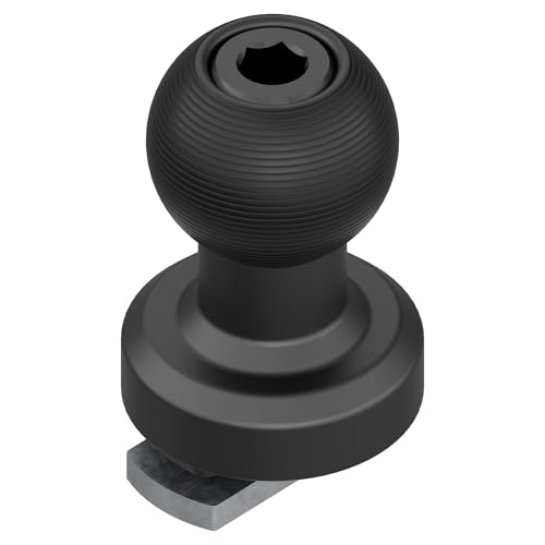 Tackform TRAXX 20mm Track Ball Base - Slim Track | All Metal | 6061-T6 CNC Billet Aluminum | NOT Compatible with 1 / B Sized Systems