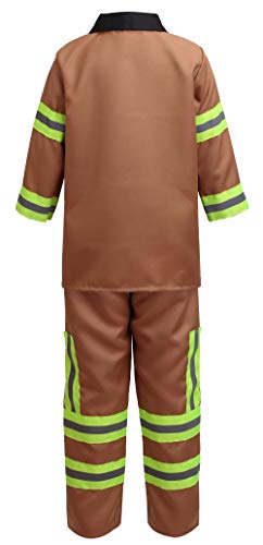 Yolsun YL Tan Fireman Costume For Kids thumb #2