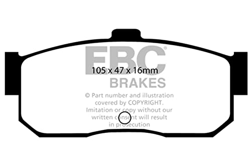Image of EBC Brakes DP2889 Greenstuff 2000 Series Sport Brake Pad