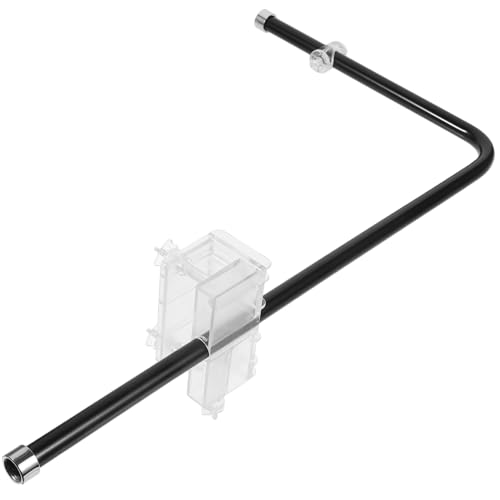 TOGEVAL Lichthalter Für Aquarien Aluminium-lichtgestell Für Wassertank Dekoration Für Aquarien Schwarz Starke Hängehalterung