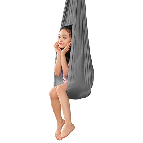 Utopiashi Indoor Therapieschaukel for Kinder Therapieschaukel 200 kg Kapazität Kinder Hängematte Therapeutische Schaukel Ideal for Kinder Oder Erwachsene Autismus Therapie Cover