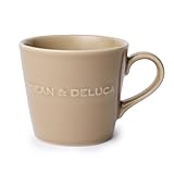 DEAN & DELUCA(ディーンアンドデルーカ) モーニングマグアーモンドベージュ マグカップ レンジ可 食洗器可 食器 コーヒー ティー ‎9.5x13x8.5cm