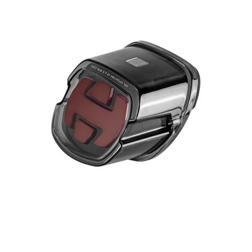 Feu arrière moto LED fumé pour Road King : idéal pour vos longs voyages
