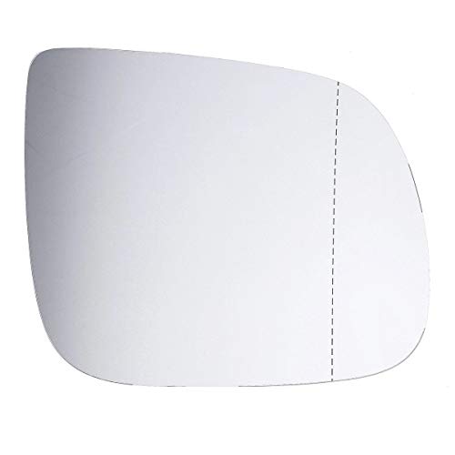 Espejo Retrovisor Lateral For accesorios del coche Q5 Q7 2008-2016 izquierda/derecha anti-niebla climatizada Espejo retrovisor de cristal (Size : Right)