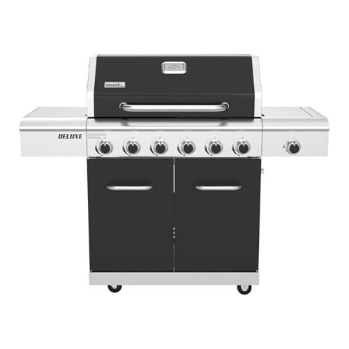 Nexgrill Deluxe 6-Burner Dual Fuel Gas Grill 60,000 BTUs