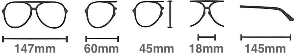 Olwen XL Rectangular Sunglasses For Large Heads (Polarized), Extra Large, Big and Tall, XL + Free Hard Case3