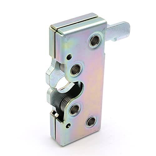 Loquet à moraillon rotatif verrouillable et robuste en acier au carbone - 4