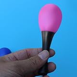 FAUOSWUK Kid Maracas Rassel-Handschlaginstrument, Süßer Party-Shaker für Kinder, Helles Kinder-Musikspielzeug au ...