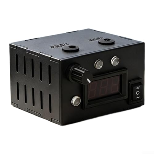 Regulador de velocidad digital 24 V con interruptor reversible negro 2