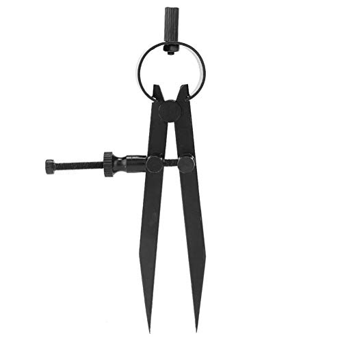 Grcfumo Fine Point Divider, Fine Point Divider Premium Flat Leg Tool, Metal Jewelry Marking Tool, Accurate and Hard for Jewelry Repair