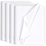 130 Sheets 20'x14' White Tissue Paper for Gift Bags Christmas Weddings Birthday Arts Craft Party Decoration