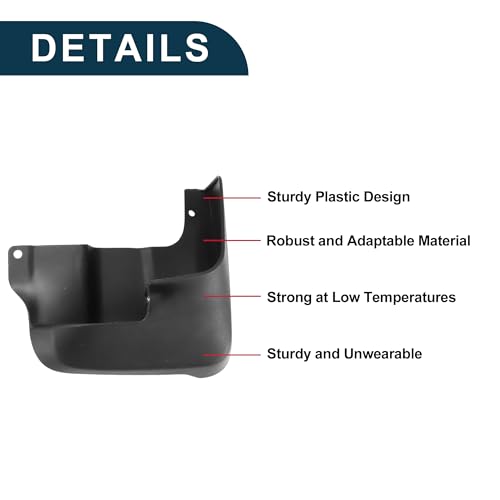 Image of Mud Flaps Splash Guards for Toyota Sienna 2004-2010 Front & Rear Mud Guards W /Mount Accessories