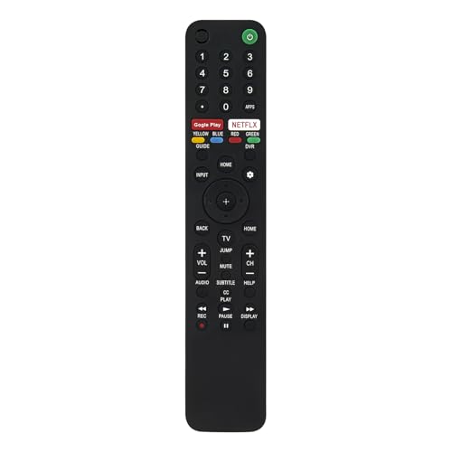 New RMF-TX500U RMF-TX600U Remote Control Replacement for Sony TV XBR/KD/XR Series X900H X800H X950G X850G 55A8H X75CH X750H KD75X9500G KD85X9500G KD55X9500H