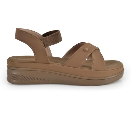 Image of SELBRO Stylish Wedges Sandals For Women & Girls| Extra Soft Sandals For Women SLB-CHD19