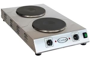 Cadco Manual Electric Countertop Hot Plate