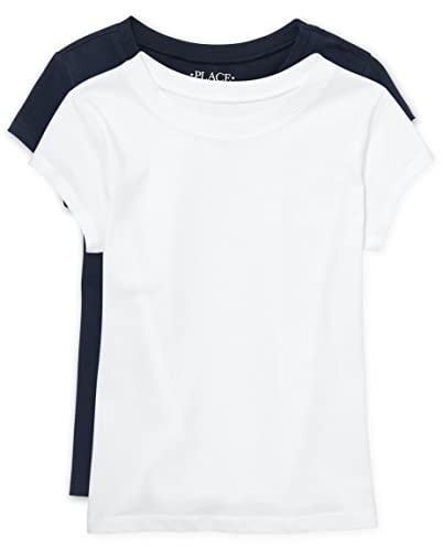 Image of The Children's Place Girls Basic Short Sleeve Layering Tee