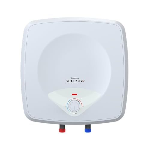 Image of Symphony SELESTA Geyser 25 Litre Storage Water Heater | BEE 5 star Rating Energy Efficient | 2KW Heating Element | Titanium Pro Glassline Tank|Warranty: 7 Yr Tank, 3 Yr Heating element, 2 Yr Product.