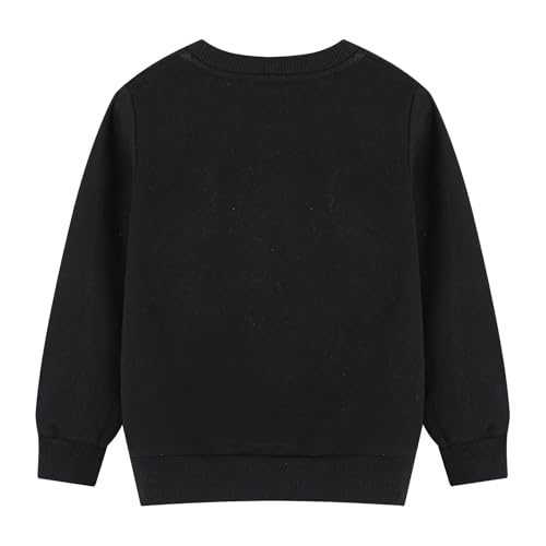 HILEELANG Boy Sweatshirts Halloween Christmas Novelty Glow in the Dark Crewneck Pullover Cotton Graphic Tops Sweater Shirts4